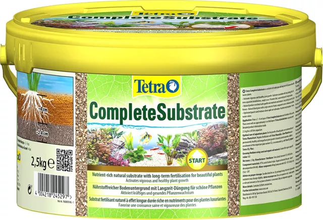 Tetra Complete Substrate - nährstoffreicher Bodengrund mit Langzeit-Dünger fü...