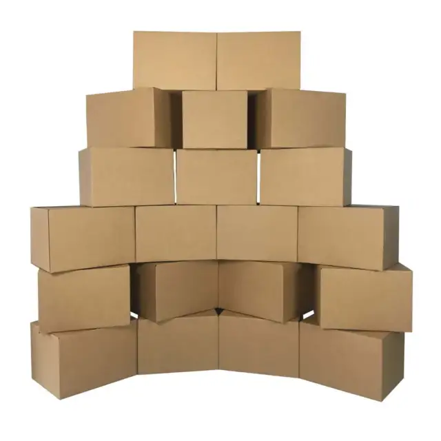Medium Cardboard Moving Boxes (20 Pack) 18 x 14 x 12-Inch
