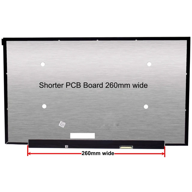 Compatible For SHARP LQ156M1JW01 15.6" IPS LED FHD Laptop Screen Narrow Display