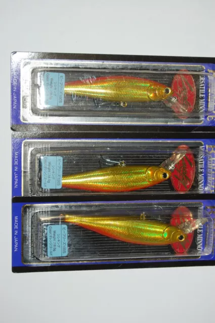 2 Lucky Craft B'Freeze Air Slash 80DD Suspend Jerkbait Lures