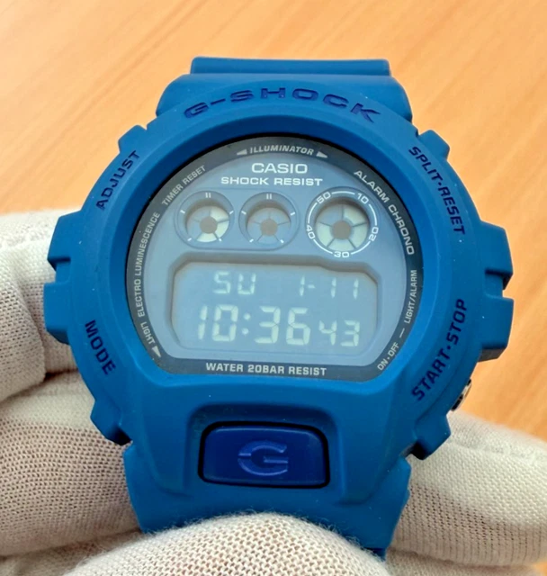 CASIO G-SHOCK DW-6900MM. Blue. Working. VGC. No Outer Bezel. 3230