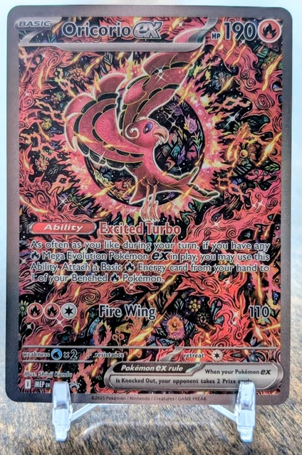 Oricorio Ex Black Star Promo Mep 024 Englisch