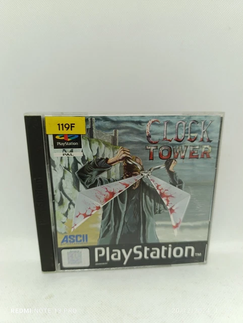 Clock Tower (1997) PS1 PlayStation CIB complet avec notice
