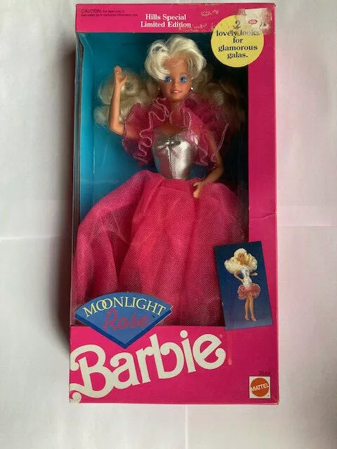NRFB Mattel 1991 Moonlight Rose Hills Special Limited Edition Barbie Collectible