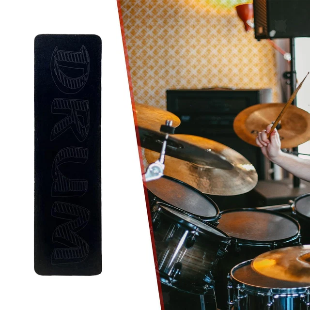 Anneau De Protection Grosse Caisse Batterie – Acier Inoxydable Durable Avec Silicone Antidérapant, Protège Contre Chocs Et Pédale