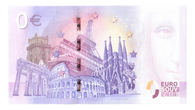 0 Euro Souvenirschein Lübeck 875 Jahre – Sammlerstück 2018, Mit Sicherheitsmerkmalen, 135x74 Mm