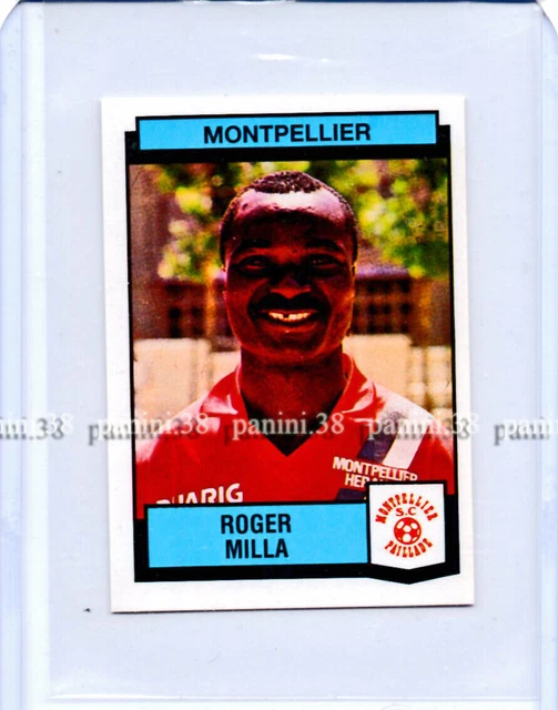 ANCIENNE IMAGE DE FOOT PANINI 88 1988 MAILLOT TOULON