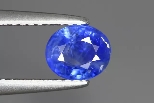 1.120 Ct Certified Amazing Admiral Blue Natural Unheated Srilanka Sapphire Gem