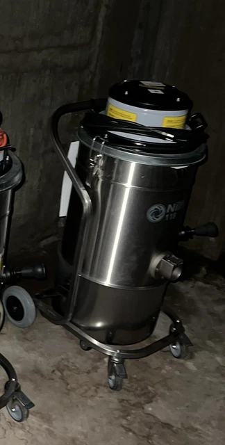 Nilfisk Model 118 Industrial Vacuum CSA & ETL Certified Stainless Steel