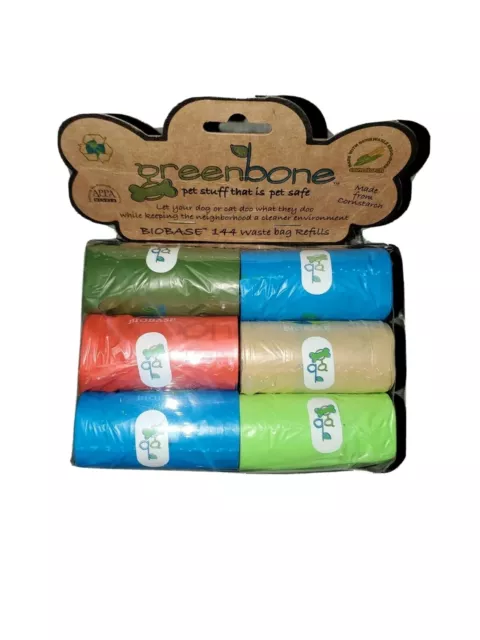 Sac de recharge pour déchets d'animaux de compagnie144Ct par Greenbone Mfrpartno 13006