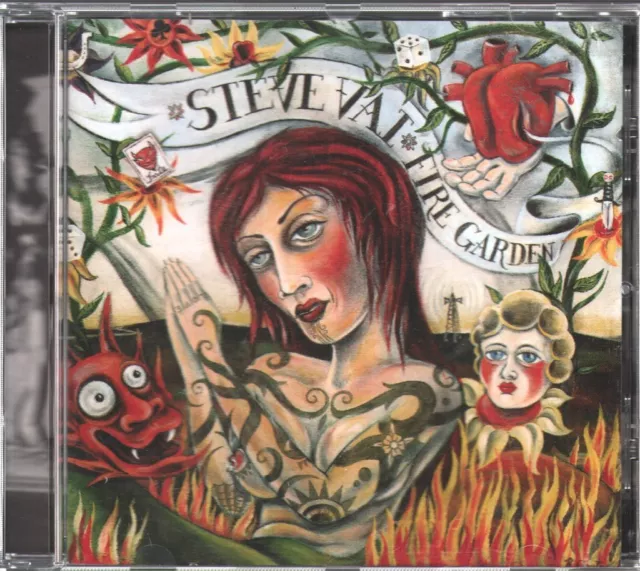 Steve Vai Fire Garden CD Europe Epic 1999 4850622