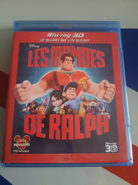 COMBO Blu Ray 3D + 2D Les Mondes de Ralph (Disney)