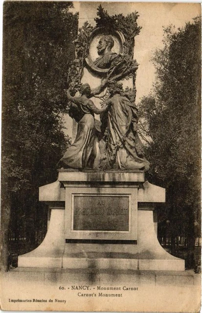 CPA NANCY Monument Carnot (680505)