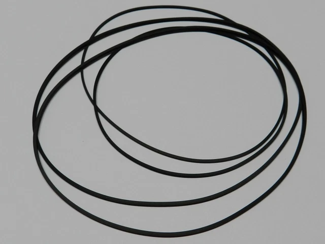 Lot de 3 Courroies pour magnétoscope JVC HR7600 Belt Kit Riemen Cinghie