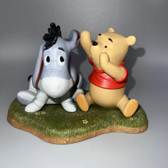 Disney Pooh and Friends Ceramic PSST YOU'RE A GOOD FRIEND PASS IT ON #1027692