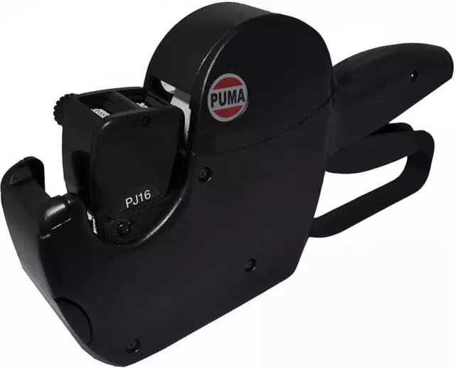 Puma PJ16 Price Gun Labeller Puma 2 Line - 16 Digit Pricing Gun +10 Rolls + Ink