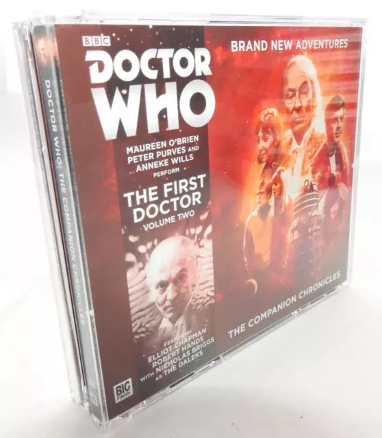 Doctor Who: First Doctor Volume Two  Companion Chronicles 4 CDs Big Finish Audio