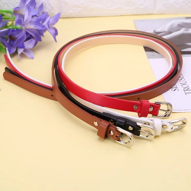 2018 New Hot Sale Kids PU Leather Belts Children Boys Girls Leisure Waist Strap