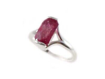 Raspberry Pink Ruby Ring 3ct Vintage Gem of Theophratus Plato Ancient Greek Rome 3
