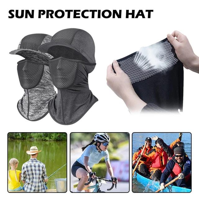 Protection solaire couvre-chef nylon masque cyclisme respirant``