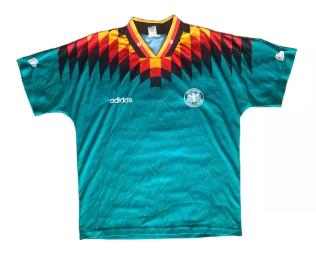 Maillot Adidas Officiel Allemagne DFB Jersey 1994 Coupe du Monde USA94 / Vert XL