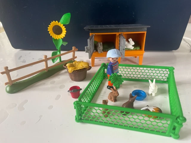 Clapier à Lapins Playmobil N°5123 - Ferme, Maison, Jardin, Occasion, Univers Playmobil