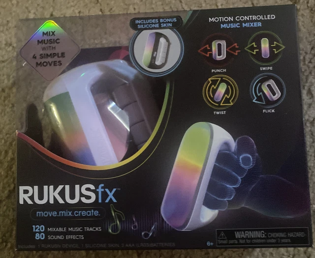 Just Play RUKUS fx Handheld Electronic Game - White (46809)