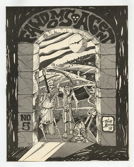 Fandom's Agent Fanzine #5 VF/NM 9.0 1968