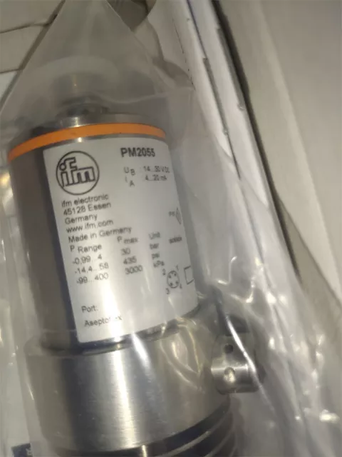 New IFM PM2654, PM2053, PM2055, PM2056, PM1709 flush pressure transmitter