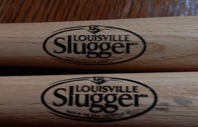 Louisville Slugger Small Mini Bats  18”  Lot of 2  LS Museum & Factory 2