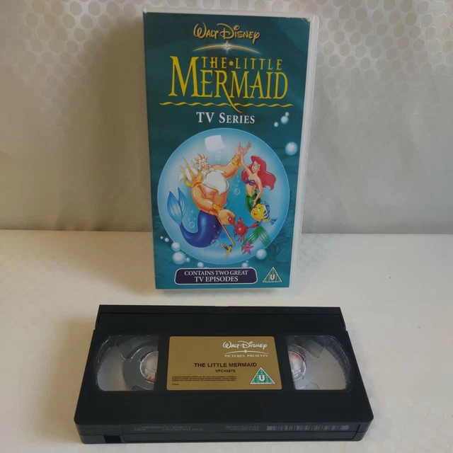 THE LITTLE MERMAID, tv series WALT DISNEY , VHS £8.99 - PicClick UK