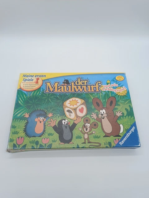 Der Maulwurf und sein Lieblingsspiel Ravensburger Brettspiel Spielzeug Spiele