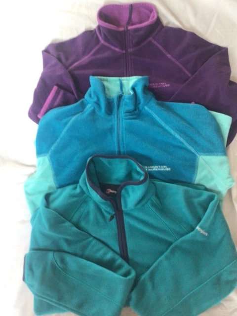 Ski Clothes Kids Bundle three fleeces used good condition  Age 7-8
