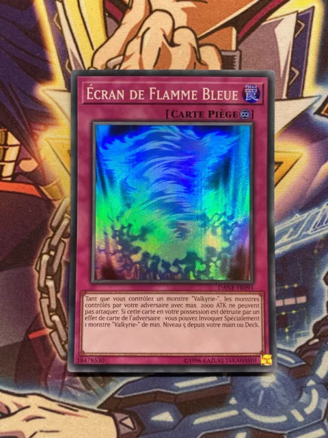 Yu-Gi-Oh! Ecran de Flamme Bleue DANE-FR091 / Super Rare