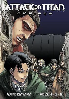 Attack on Titan Omnibus 2 (Vol. 4 6) By Hajime Isayama - New Copy - 978164651...