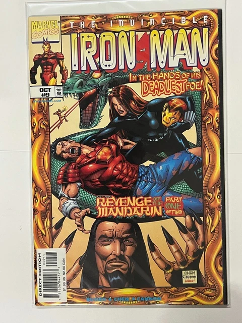 The Invincible Iron Man #9 1st Appearance of Winter Guard MCU Mandarin App | Com