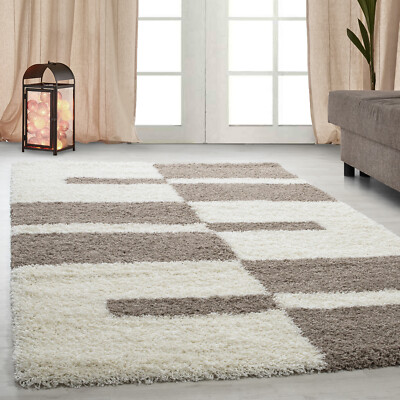 Turchese 5 Dimensioni Pergamon Fluffy Tappeto Shaggy a Pelo Lungo 