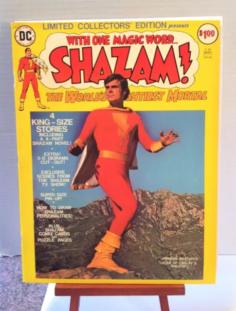 Limited Collectors Edition Shazam Captain Marvel 1975 C-35 Treasury