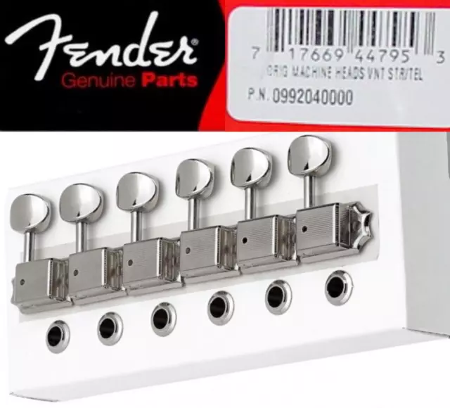 NEW Mécaniques FENDER US vintage 0992040000 pour guitare strat, tele...