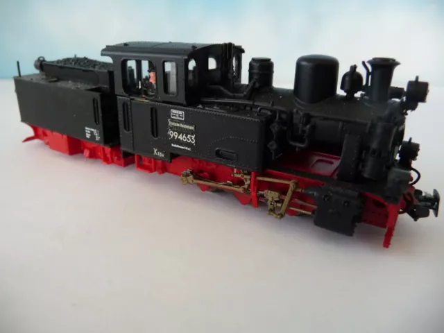 Roco  H0e digitale (DCC) Schlepptender-Lokomotive 99 4653 der DR, EVP, gesupert