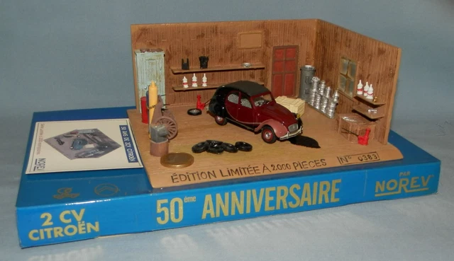 Coffret 3 Citroën 2CV Charleston Norev 1/43 – édition Limitée 1000 Ex