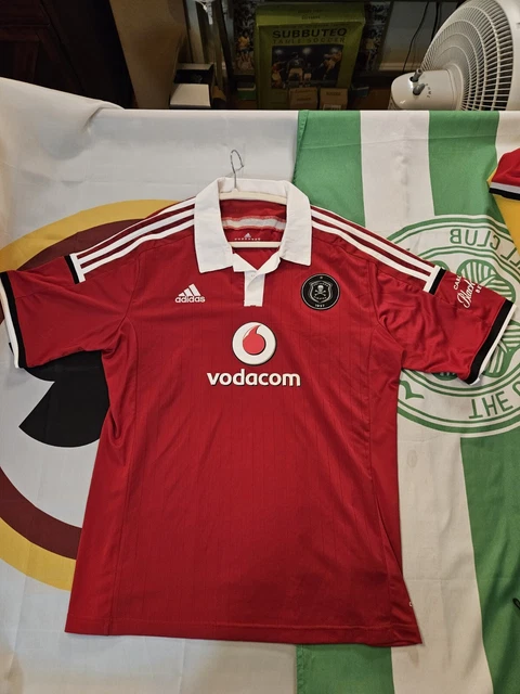 Orlando Pirates New 75th Anniversary Jersey- Bucs Adidas Kit Telkom Cup 2011