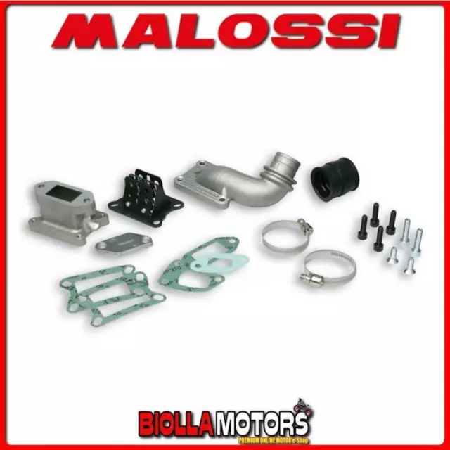 204711 Kit Collettore Aspirazione Malossi Vespa Pk Xl 125 Lamellare Al Cilindro