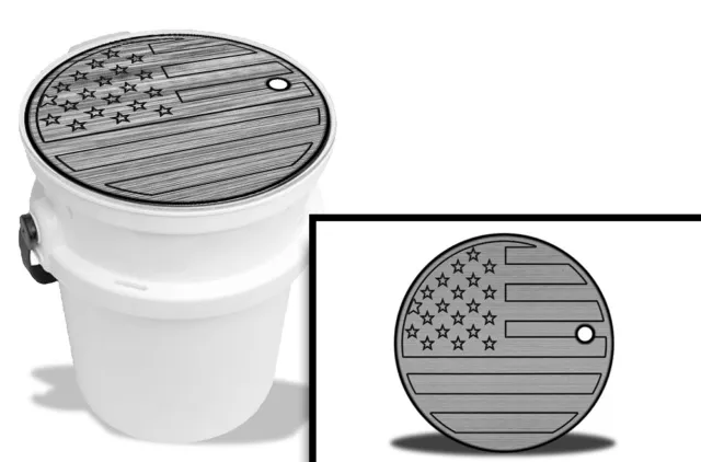 SeaDek Pad Top fits YETI Loadout Bucket Accessories - Blank - SC/DG