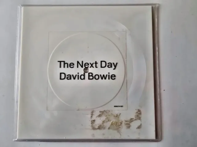 David Bowie - The next day 7'' Vinyl Europe SQUARE SHAPE WHITE DISC