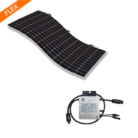 Módulo solar flexible central de balcón panel solar monocristalino sistema fotovoltaico Flex430