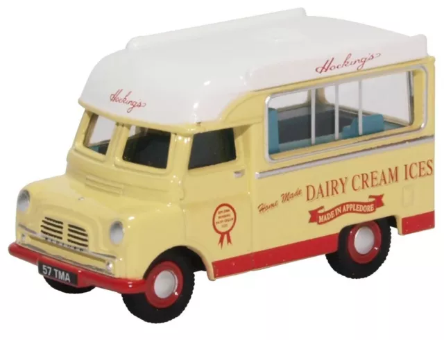 Bedford Ca Ice Cream Van - Hockings  -  1:76 - Oxford Commercials 76Ca030