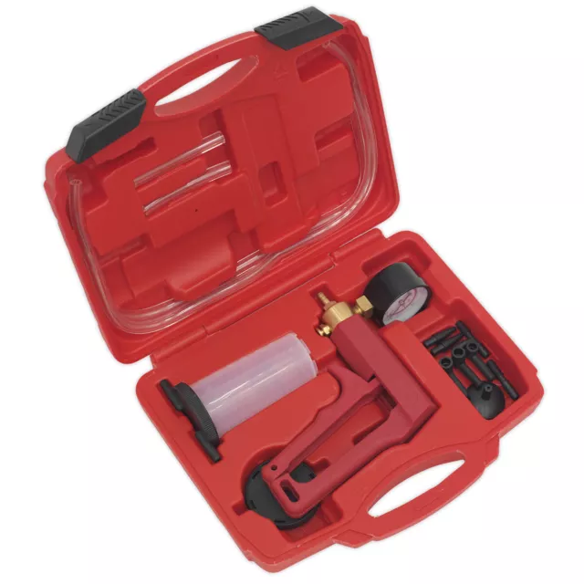 Sealey Vs4022 Vacuum Tester And Brake Bleeding Kit