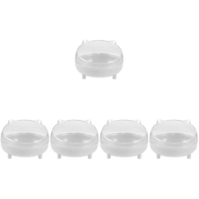 5 pz contenitore bagno sabbia criceto criceto criceto vasca da bagno per piccoli animali