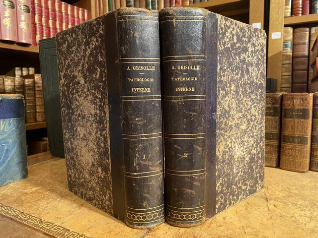 Traité élémentaire De Pathologie Interne – Grisolle – 1844 – Tome 1 – Demi-cuir